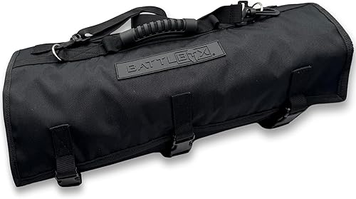 Miniatura 9 de BattlBox Pack Out Roll, organizador de rollos de insectos para preparadores y EDC, bolsa BOB resistente con carcasa Ripstop, bolsillos