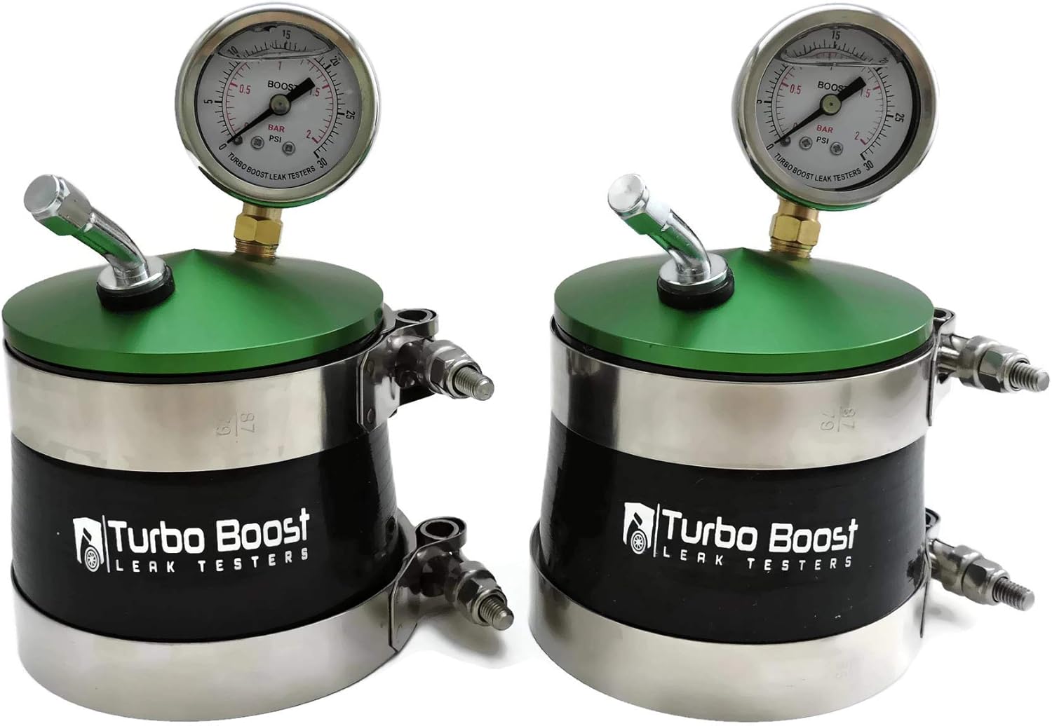 Turbo Boost Leak Testers 3" Twin Kit - Universal - Billet Aluminum
