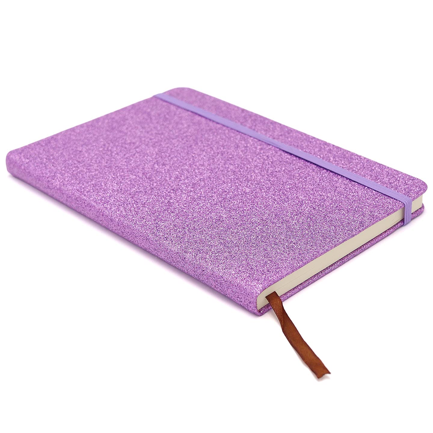 Pembe Mor Parlak Defter - Çizgili 120 Sayfa