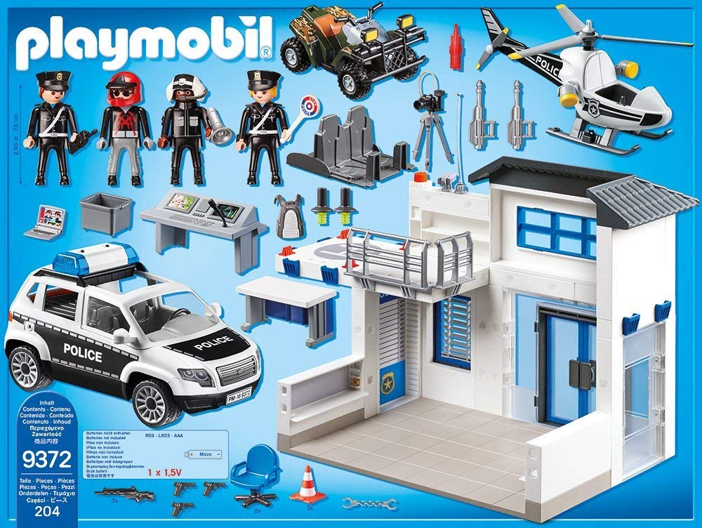 PLAYMOBIL Policía Mega Set(9372)