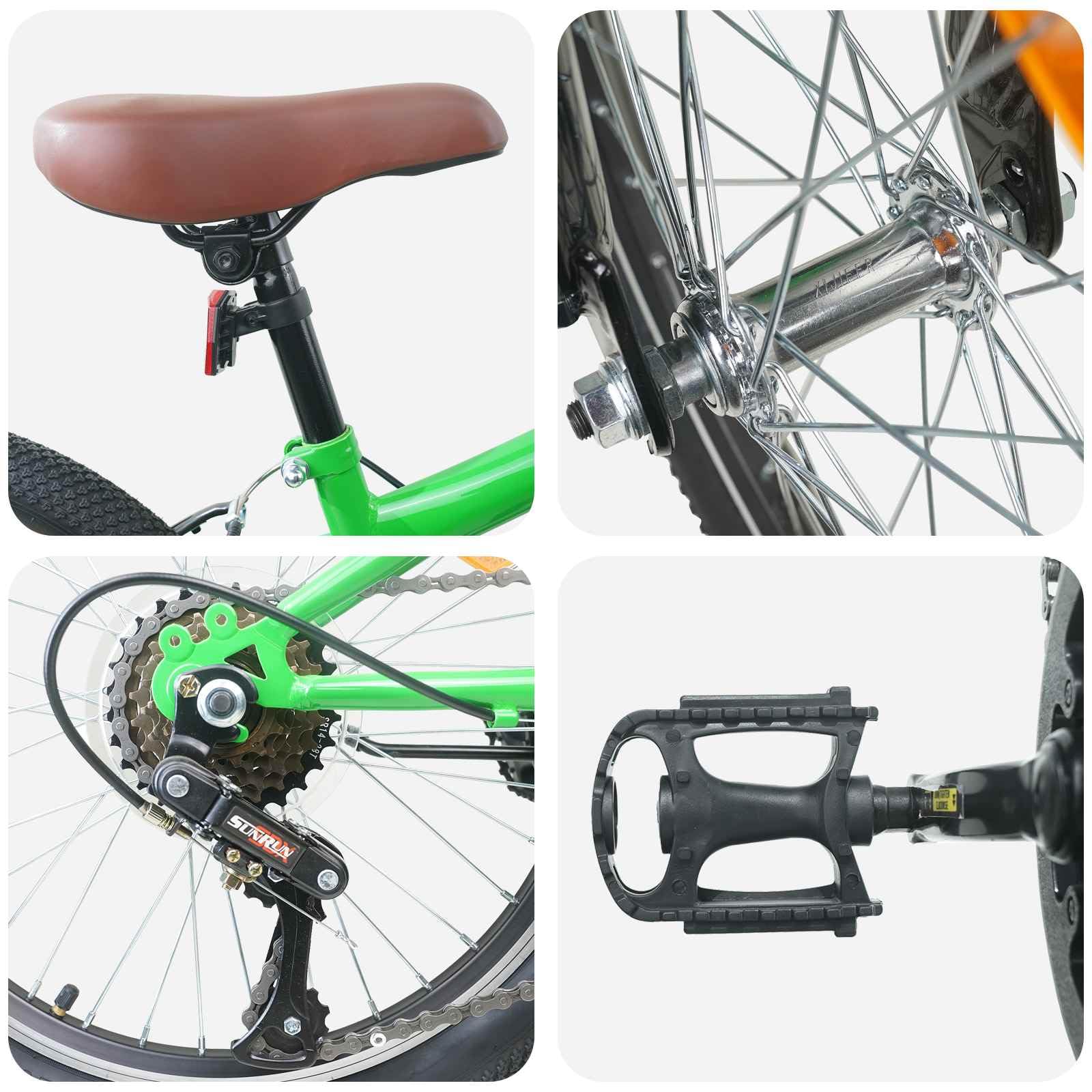 SYDE Vélo de montagne 20 pouces 6 vitesses