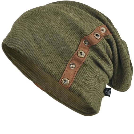 Loose Beanie Cotton Skull Cap 