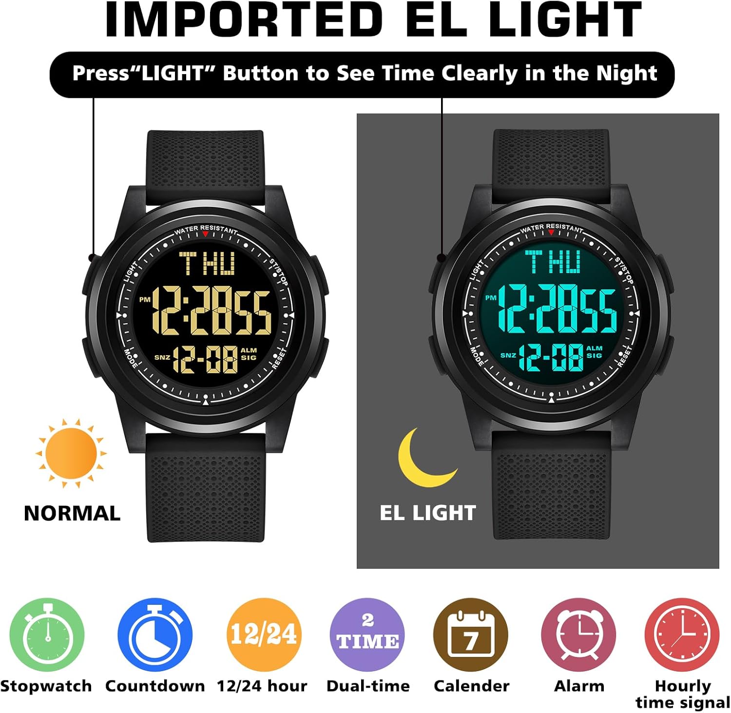Watch EL light feature