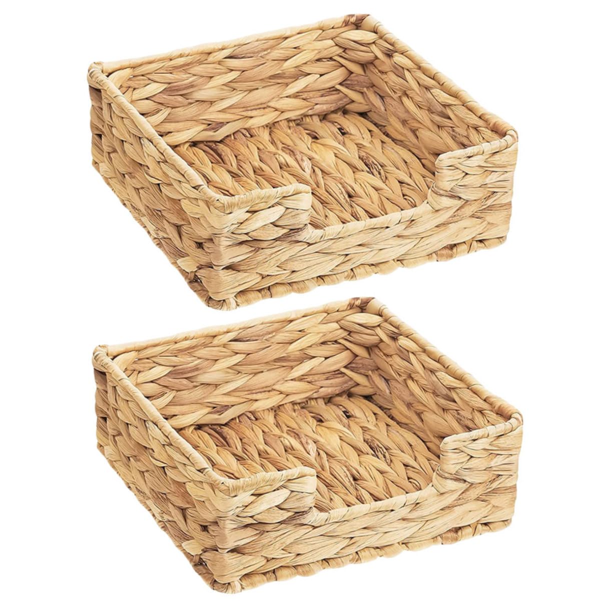 Support de serviettes tissé ABOOFAN (lot de 2) rangement de table restaurant