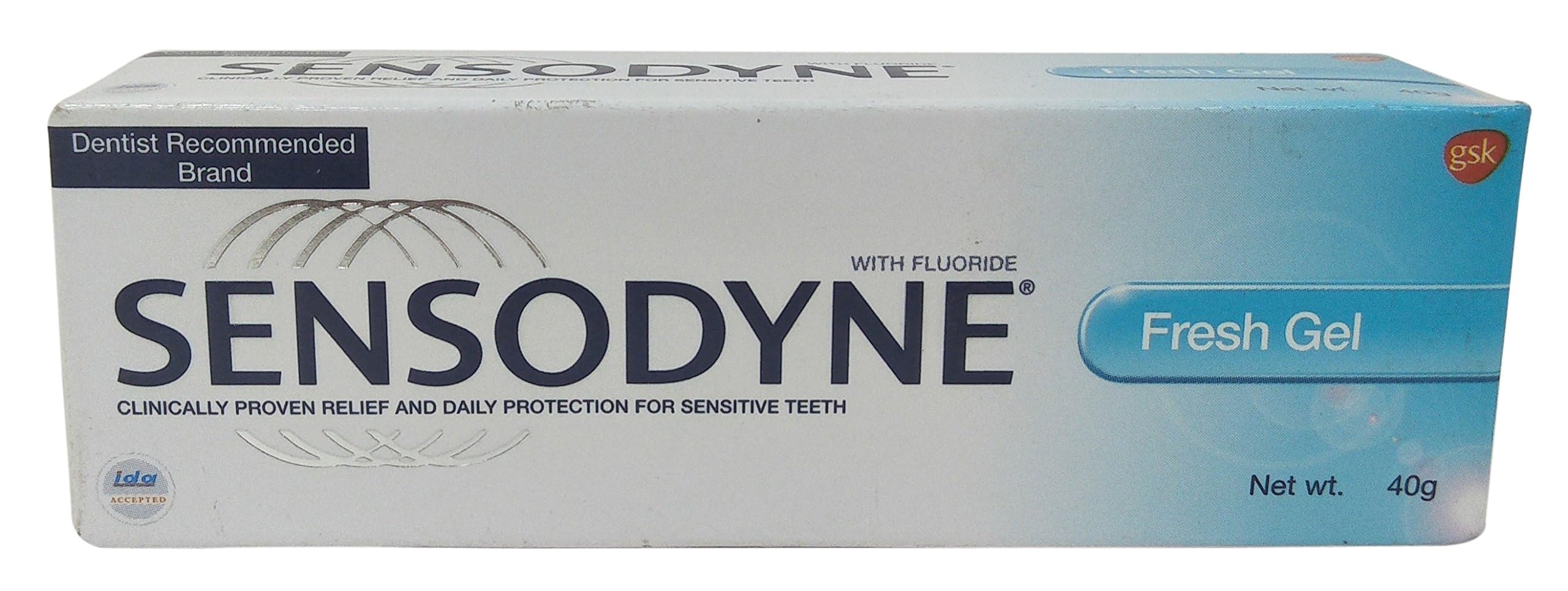 Sensodyne Toothpaste - Fresh Gel, 40g Carton