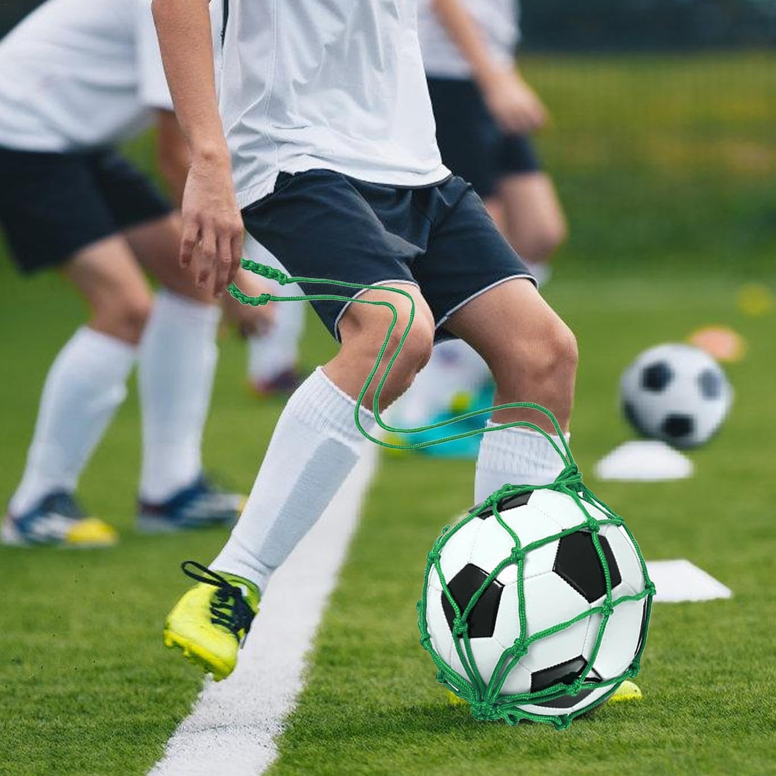 ボールバッグ， ストリングビッグボールネットバッグボールバッグサッカーボールキャリアバッグシングルショルダーボールバッグ多機能バレー（巾着・シューズバッグ  - 100均 通販 ダイソーネットストア【公式】）