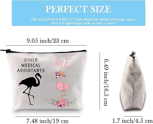 Miniatura 2 de GJTIM Regalo de asistente médico Regalo de enfermera Regalo médico Otro asistente médico Me Bolsa de cosméticos MA Graduación Jubilación Maquillaje