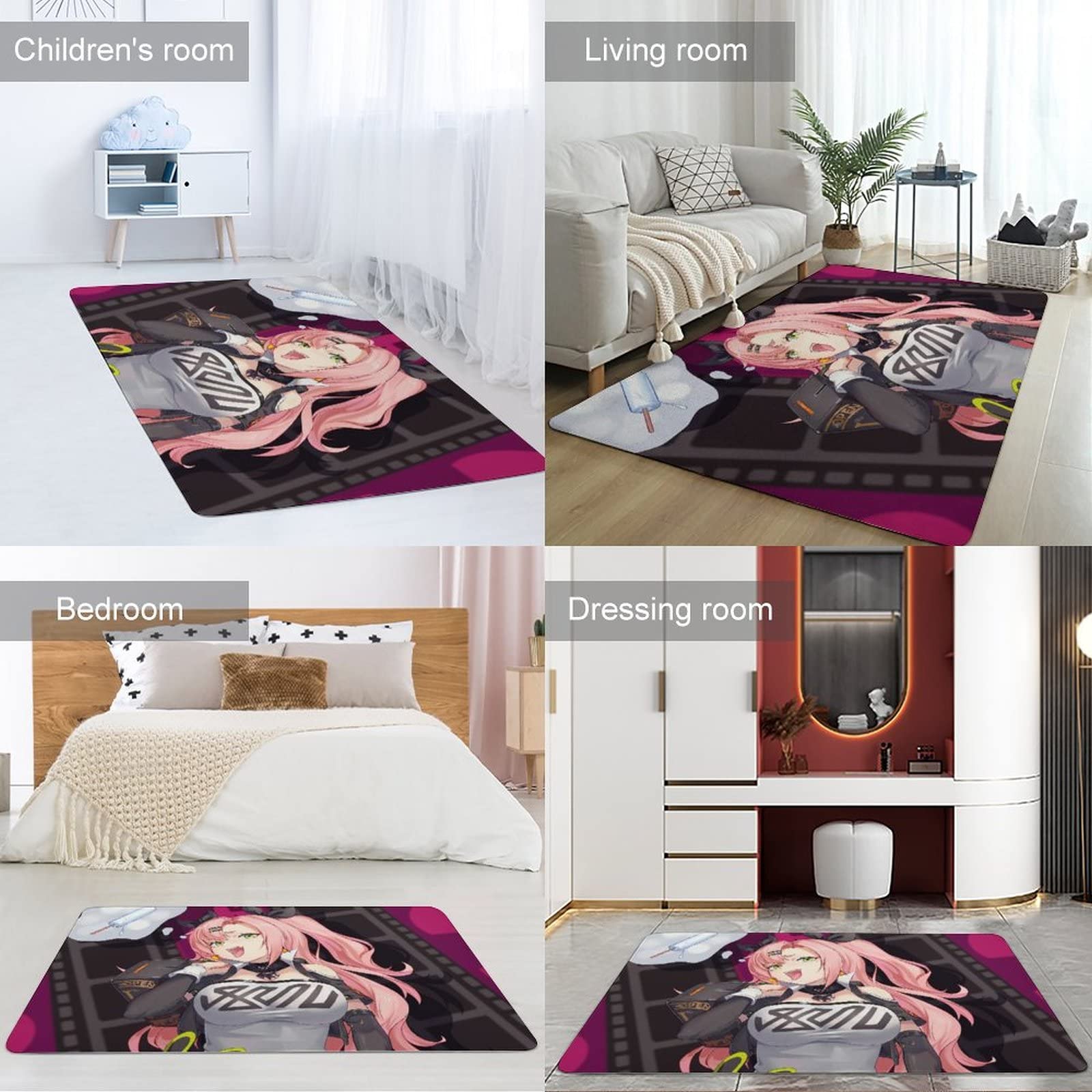 Amazon | ラグ カーペット ラグマット ゼンレスゾーンゼロ ZZZ