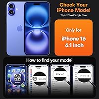 Vista 46 de TAURI Funda magnética 2 en 1 transparente para iPhone 14 Pro, compatible con Magsafe [no amarillenta] con protector de pantalla, protección de grado