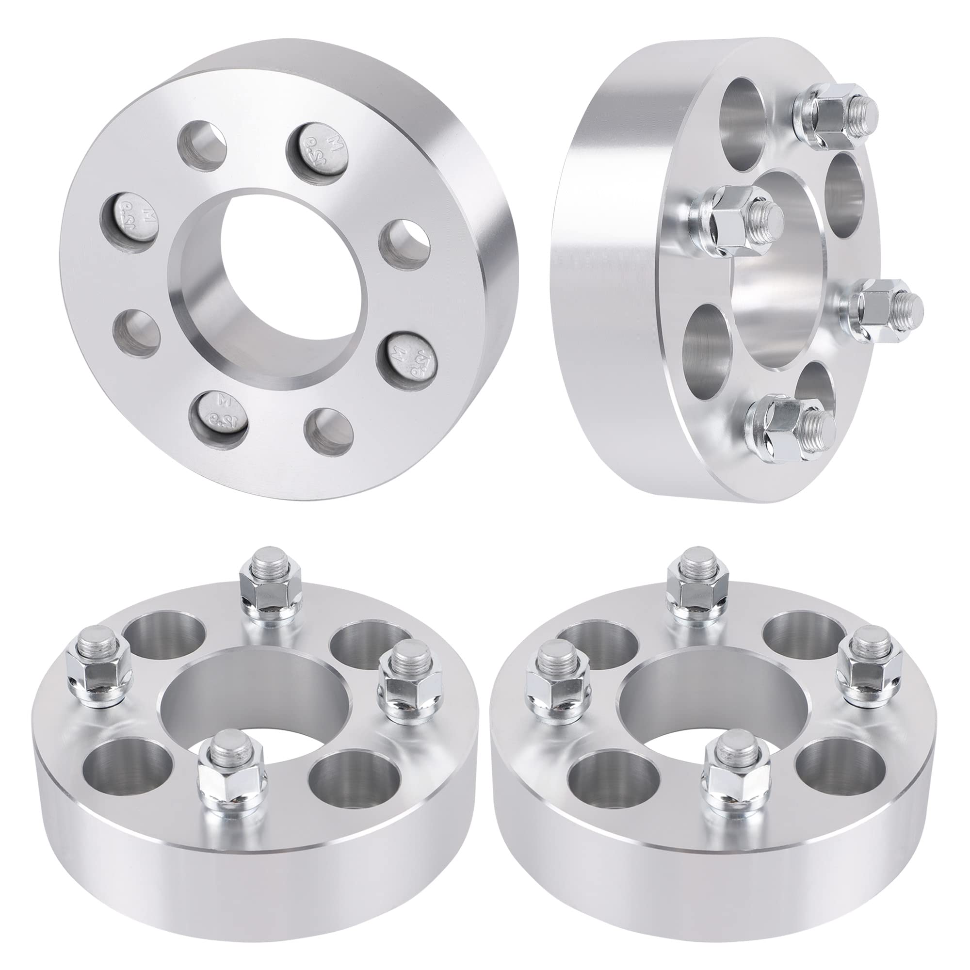 EZISOE 4x110 to 4x137 Wheel Adapters, 1.5 inch ATV UTV Wheel Adapter with10x1.25 Studs 74.1mm Hub Bore, Compatible with Foreman Rancher Big Bear Grizzly 300 350 400 King Quad 400 450 500