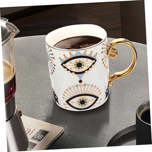 Miniatura 5 de Taza de café Taza de café de cerámica pintada en oro nórdico Taza de café Taza de té Taza de bebidas Taza de porcelana de cerámica nórdica Taza de
