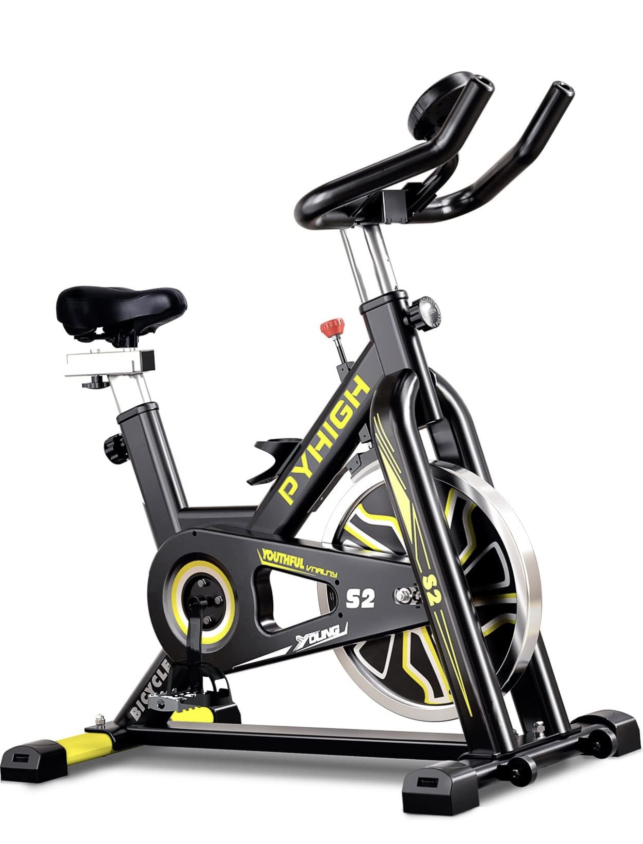 PYHIGH S2 スピンバイク Watch Honest Review Pyhigh Stationary Workout Bike on Amazon Live