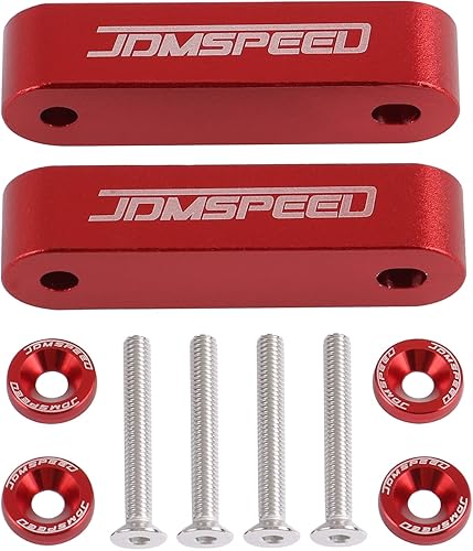 Miniatura 8 de JDMSPEED Anodizado Púrpura Capó Espaciador Elevador De Capó 34" Reemplazo Para Honda Civic CRX Del Sol Acura Integra