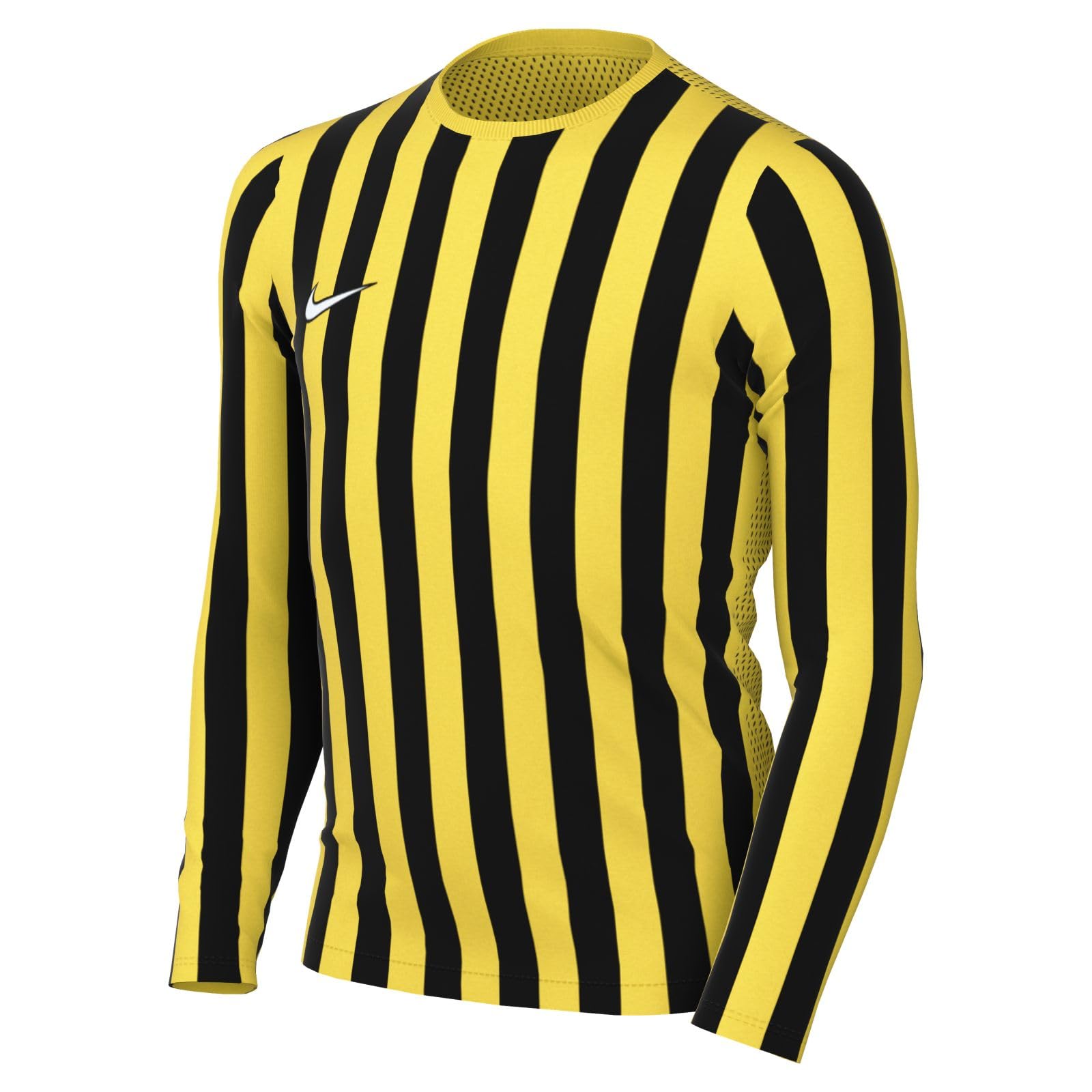 NIKE CW3825-719 Dri-FIT Division 4 T-Shirt Unisex Tour Yellow/Black/White Size XS