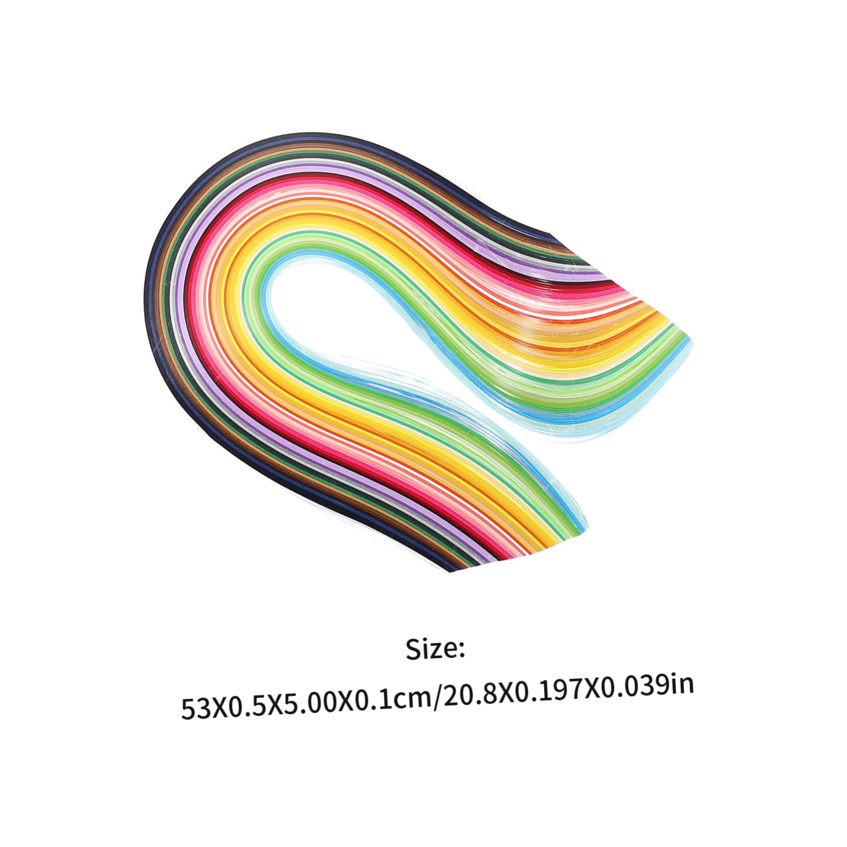 STOBOK Kit Per Quilling Di Carta Carta Artistica Strisce Colorate Per Fai Da Te Strumenti Per Creazione Di Biglietti Di Strisce Per Quilling