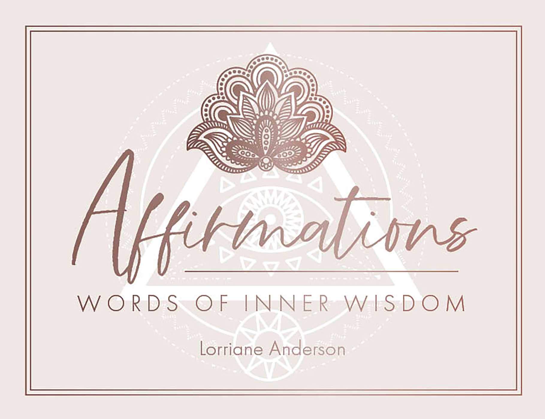 Affirmations: Words of Inner Wisdom (Rockpool Mini Cards)