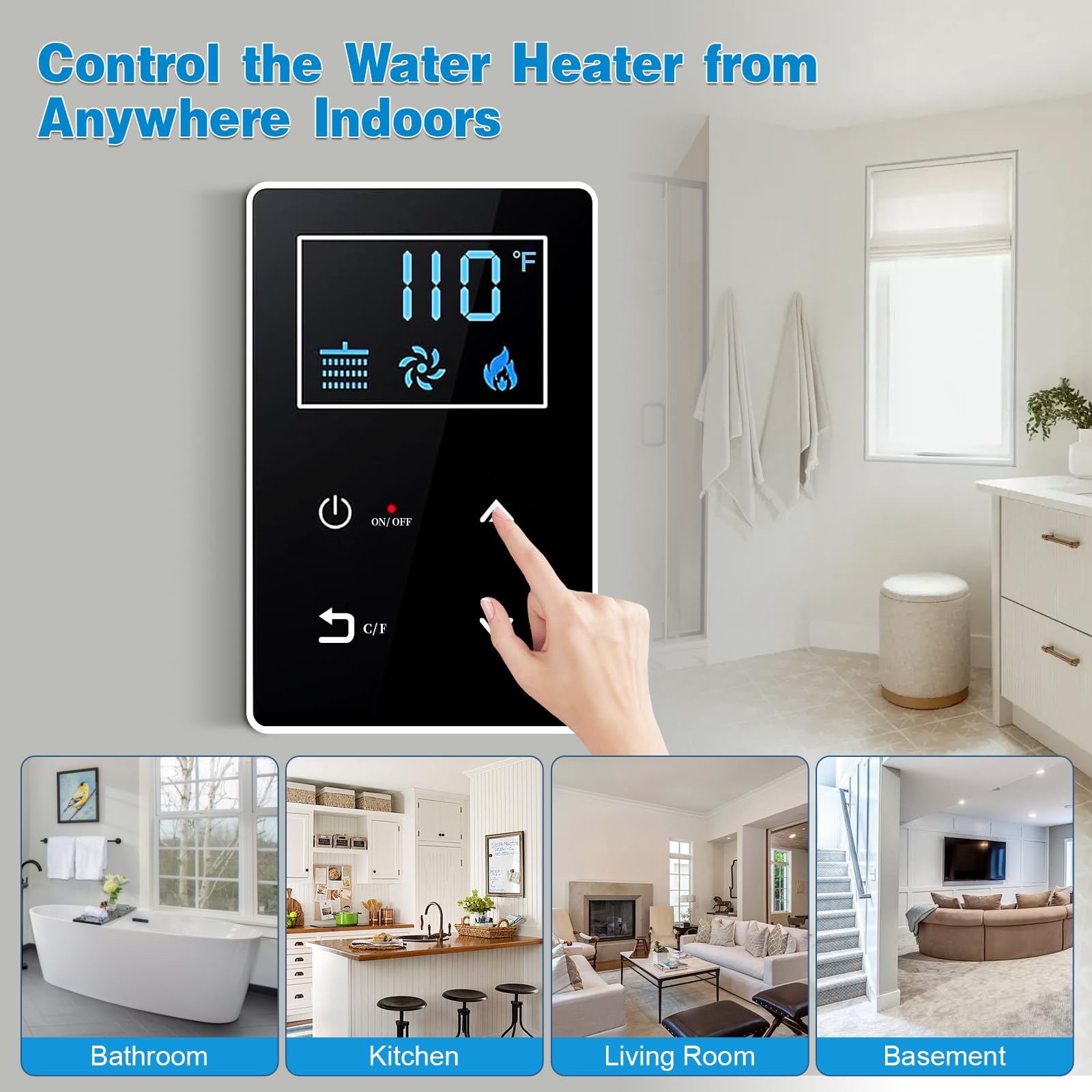 Outdoor Tankless Water Heater - Instant Hot Water -4