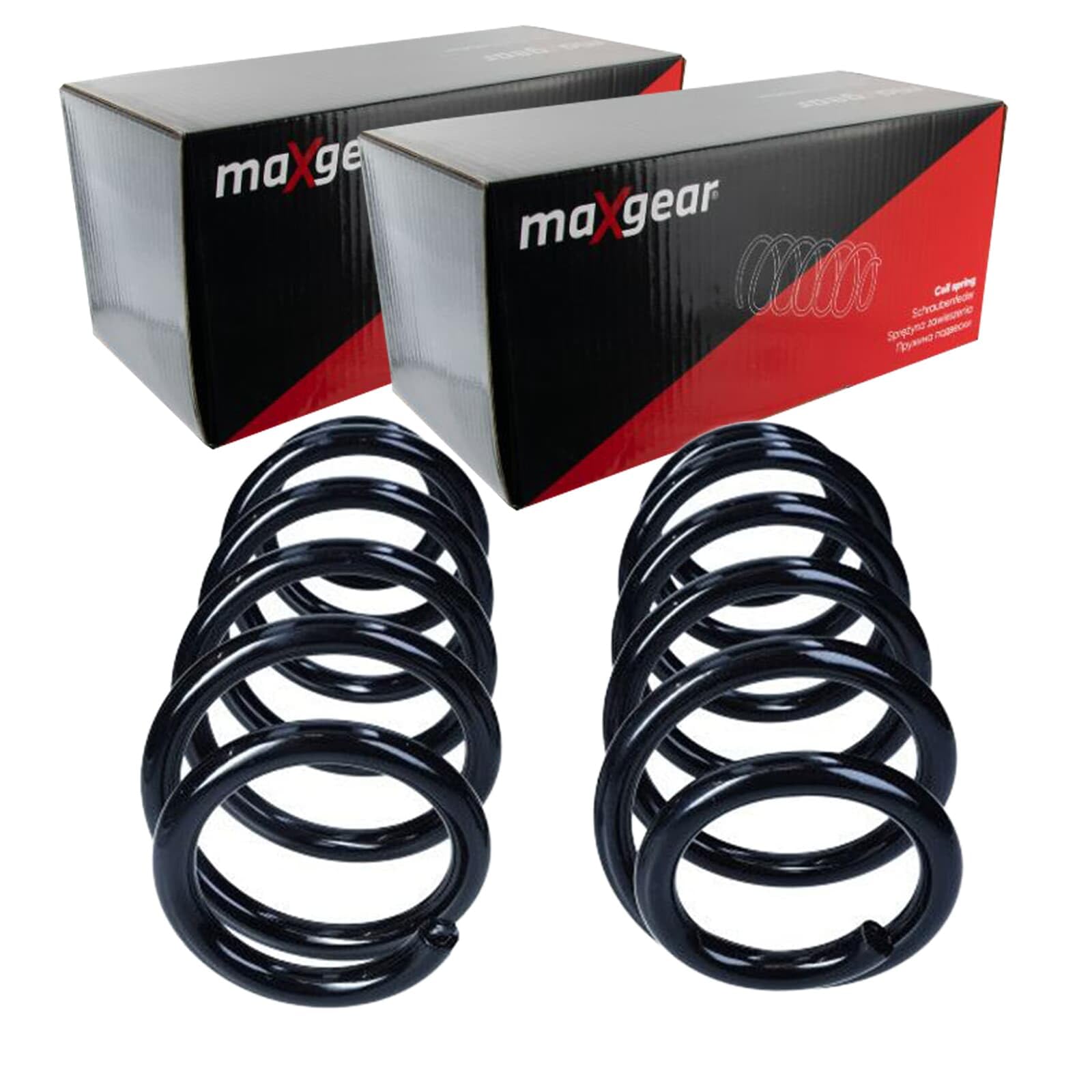 2X Maxgear Fahrwerksfedern Federn hinten | 2x 60-0984D Kompatibel mit Avensis Kombi (_T27_)