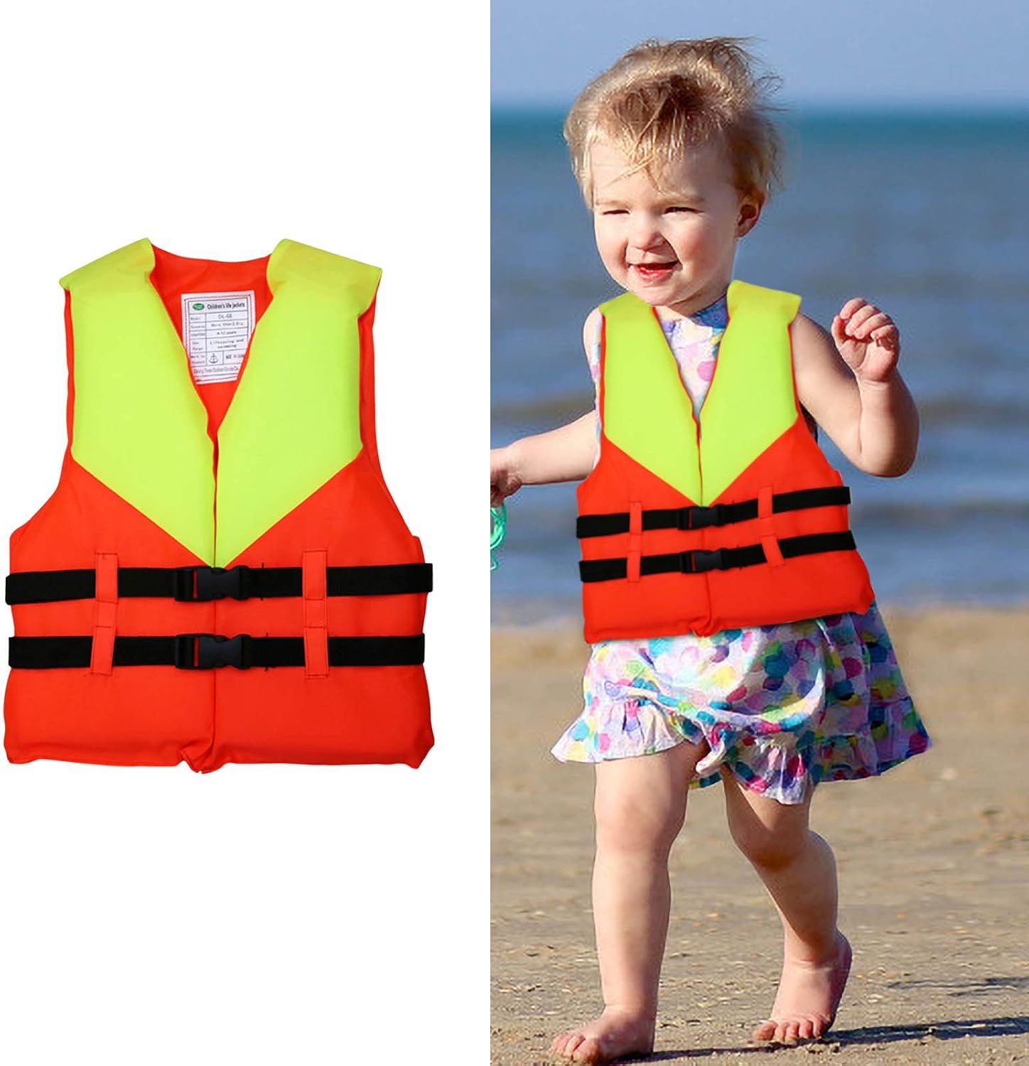 Life Jackets for Kids, Life Vest for Kids 412yrs Boys