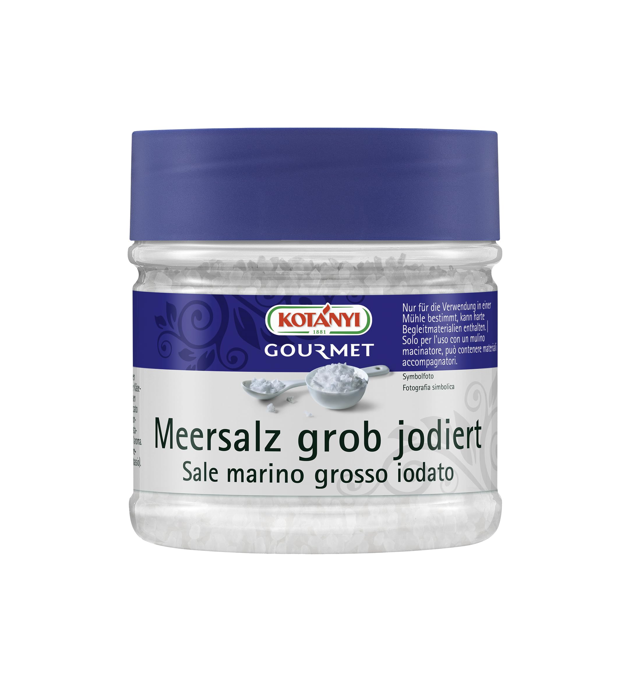 KOTÁNYI Meersalz jodiert grob - Dose 400 ccm