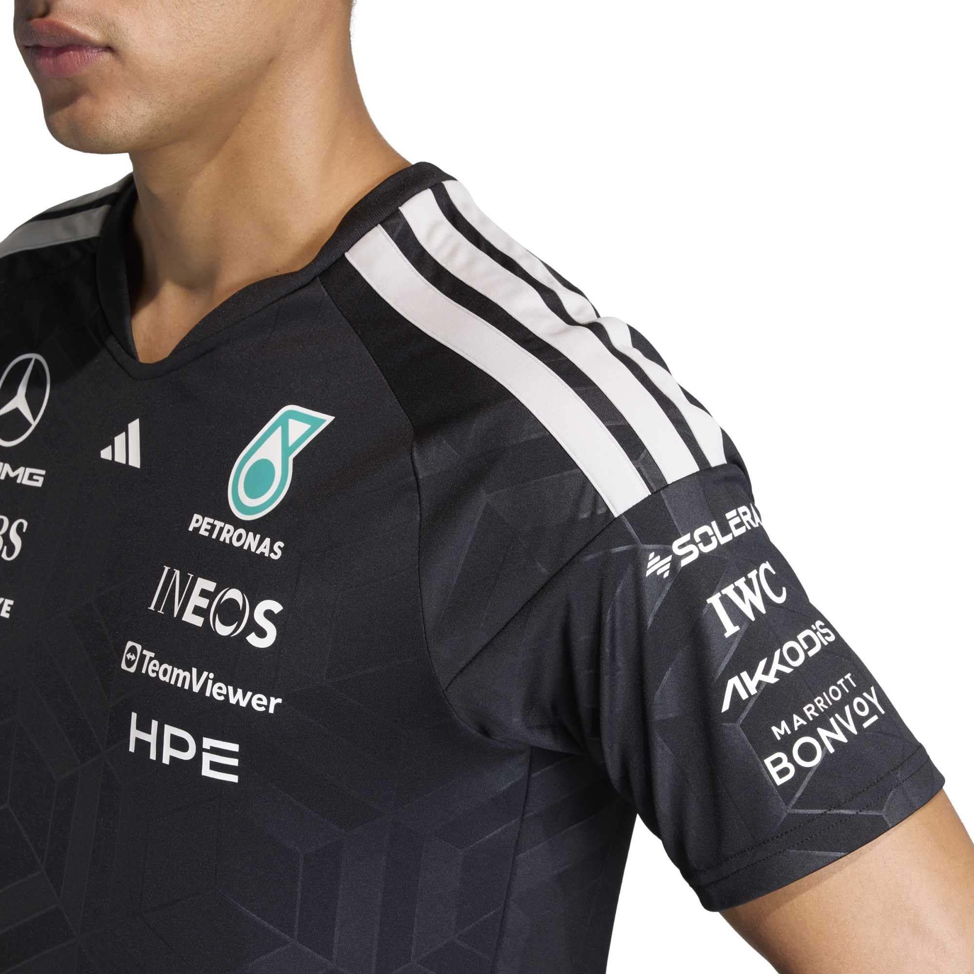 Adidas Mercedes - Amg Petronas Formula 1 Team Driver Jersey Polo Shirt Uomo