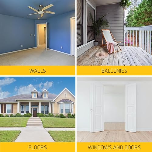 Miniatura 8 de Sika Sikaflex - Sellador de construcción (blanco) - Sellador de poliuretano multiusos - para todo tipo de juntas de 1/2 pulgada o más pequeñas -