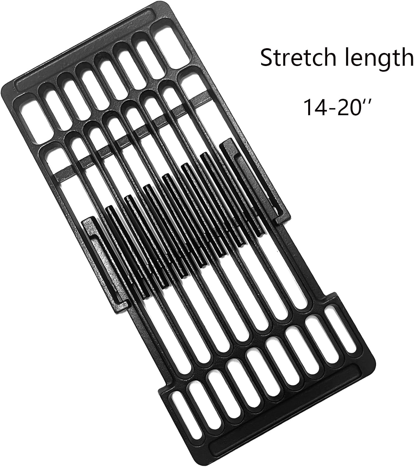 Cast Iron Adjustable Cooking Grates Replacement Universal Expandable Adjust Cooking Grill Grids, DIY BBQ Grill Grid