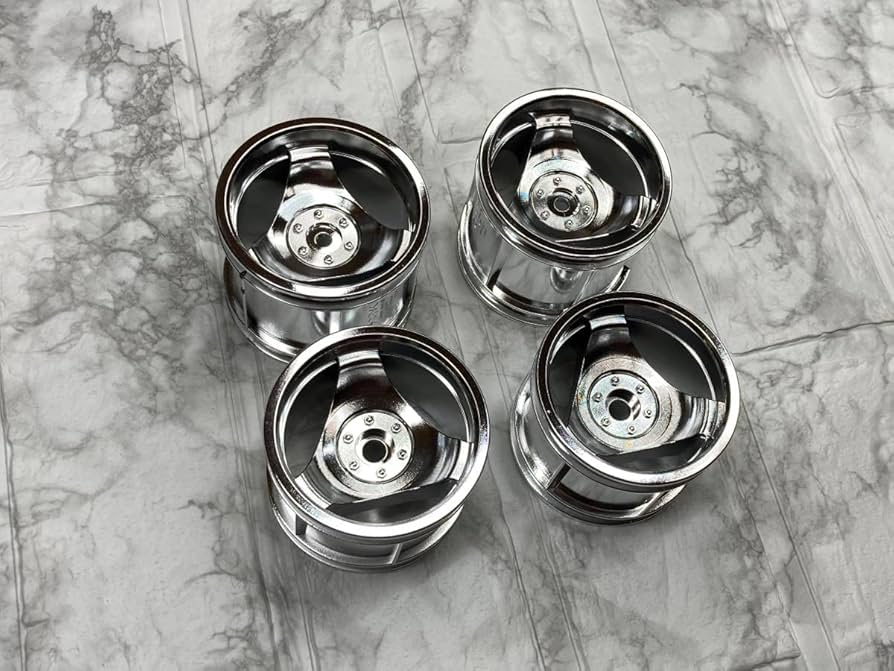 Amazon | タミヤ ストリートバギー メッキホイール F、R DT-02