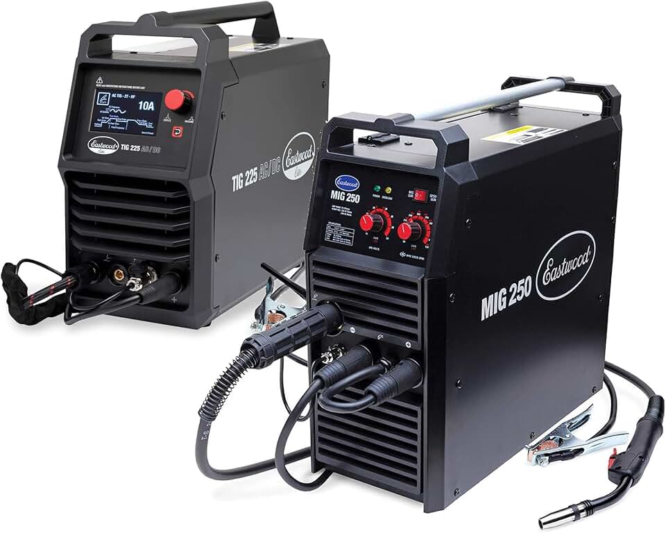 Eastwood Mig 250 and Eastwood Elite Tig 225 AC/DC Master Welding Fabrication Kit
