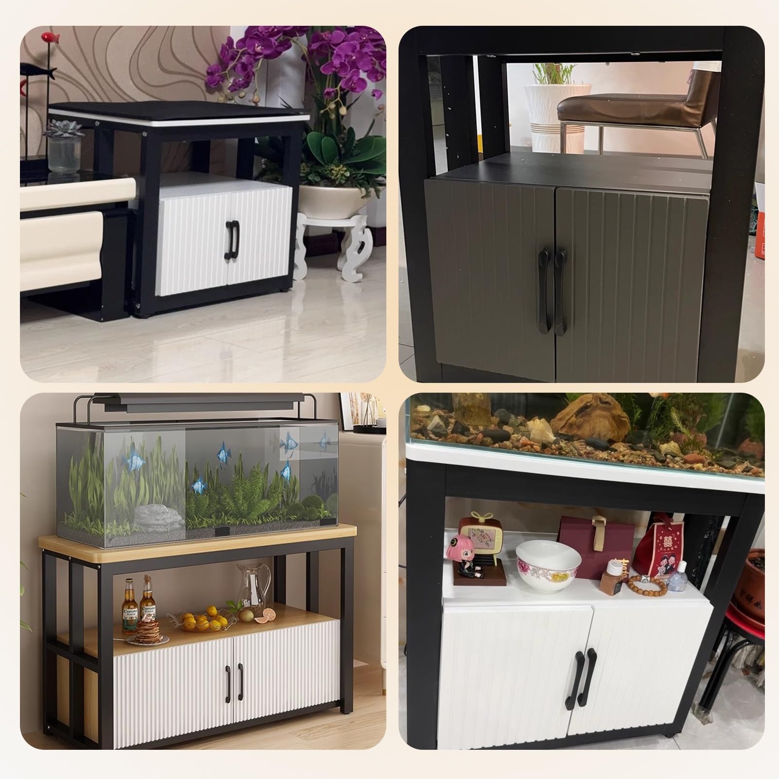 Amazon.com : Fish Tank Stand 20-30 Gallon Fish Tank Table Shelf