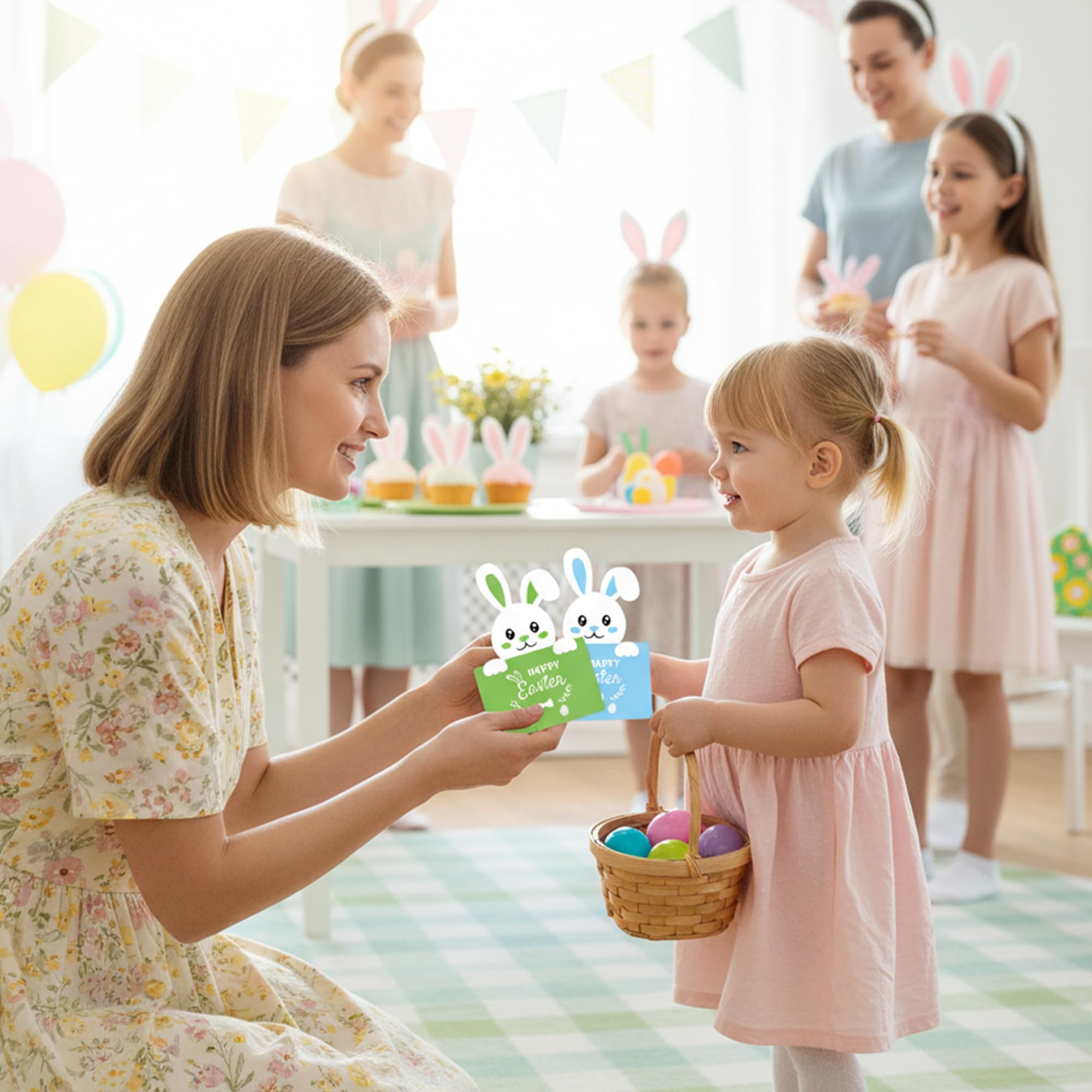 Valentine's Day Coffee Cup Gift Card Holders - 12Pack Valentine Latte Coffee Cup Money and Card Sleeves Happy Valentine's Day Money Gift Cards Holders Ornaments for Party Gift Decoration Supplies