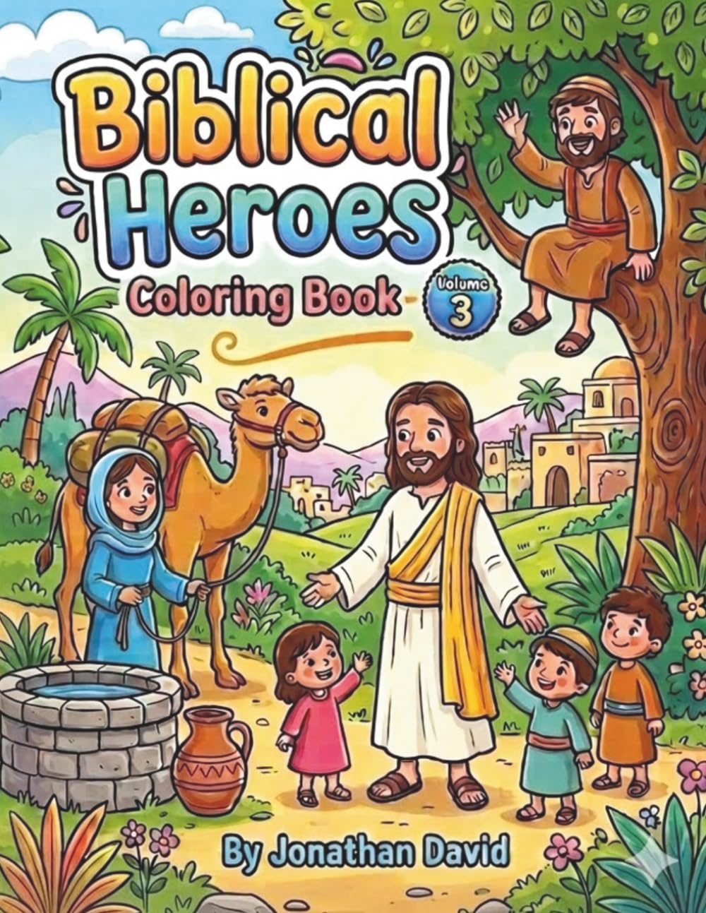 Biblical Heroes Coloring Book- Volume 3