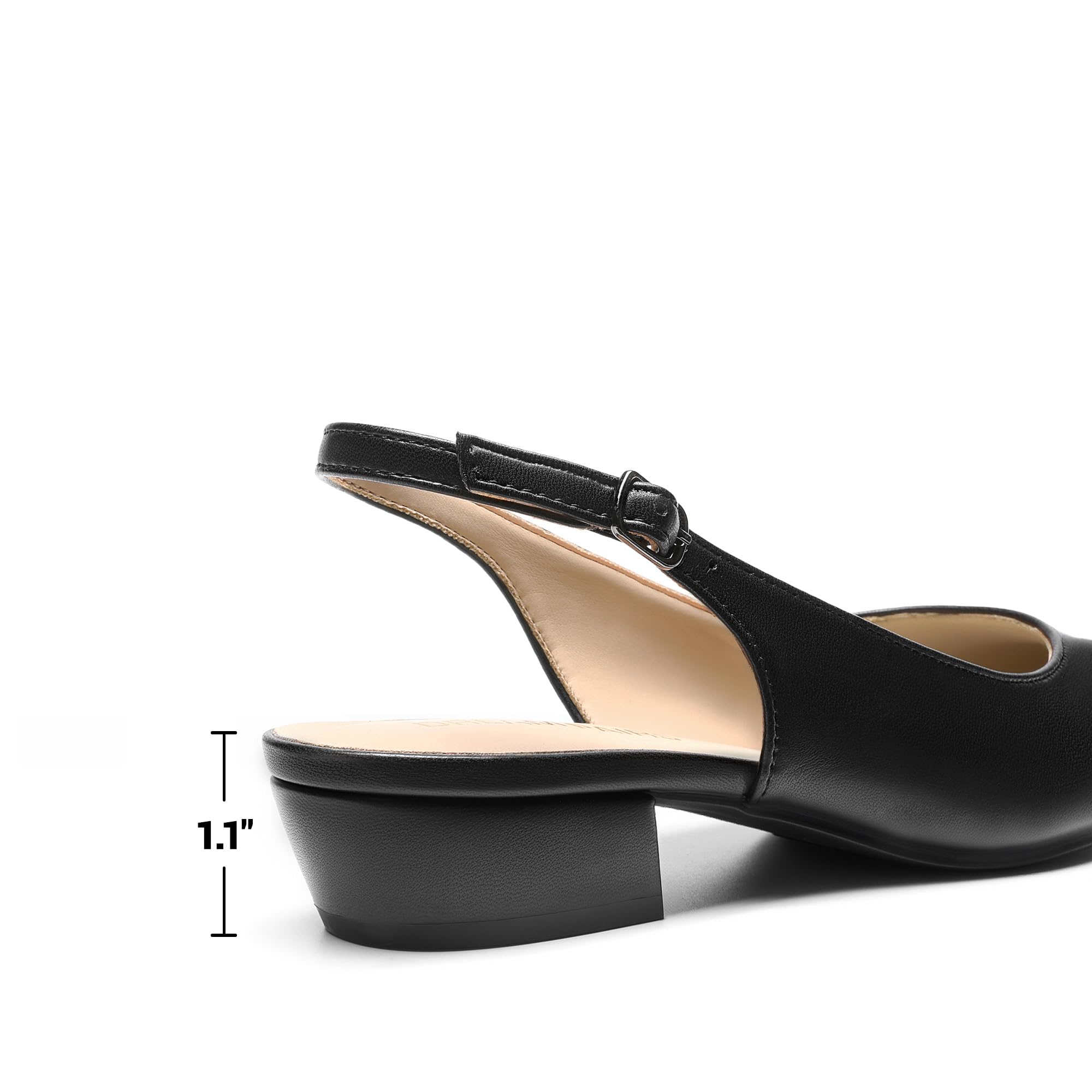 DREAM PAIRS Damen-Pumps mit geschlossener Zehenpartie