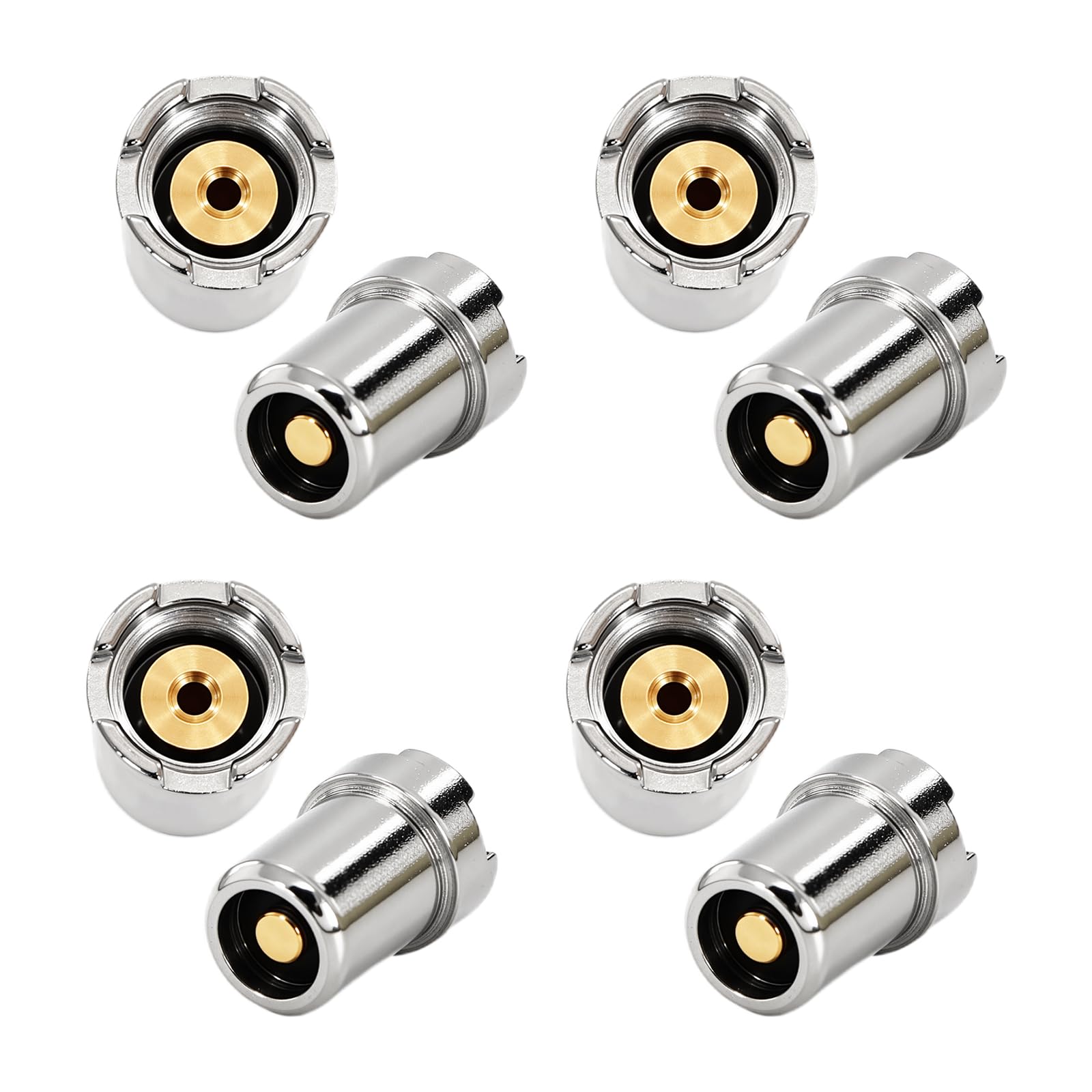 Magnetischer Adapter mit 510-Gewinde, Gewinde-Magnetadapter, Lötkolbenringadapter, Steckverbinder, Reparaturteile für Leiterplatten, Reparaturteile für elektronische Geräte, Wartung, 8 Stück