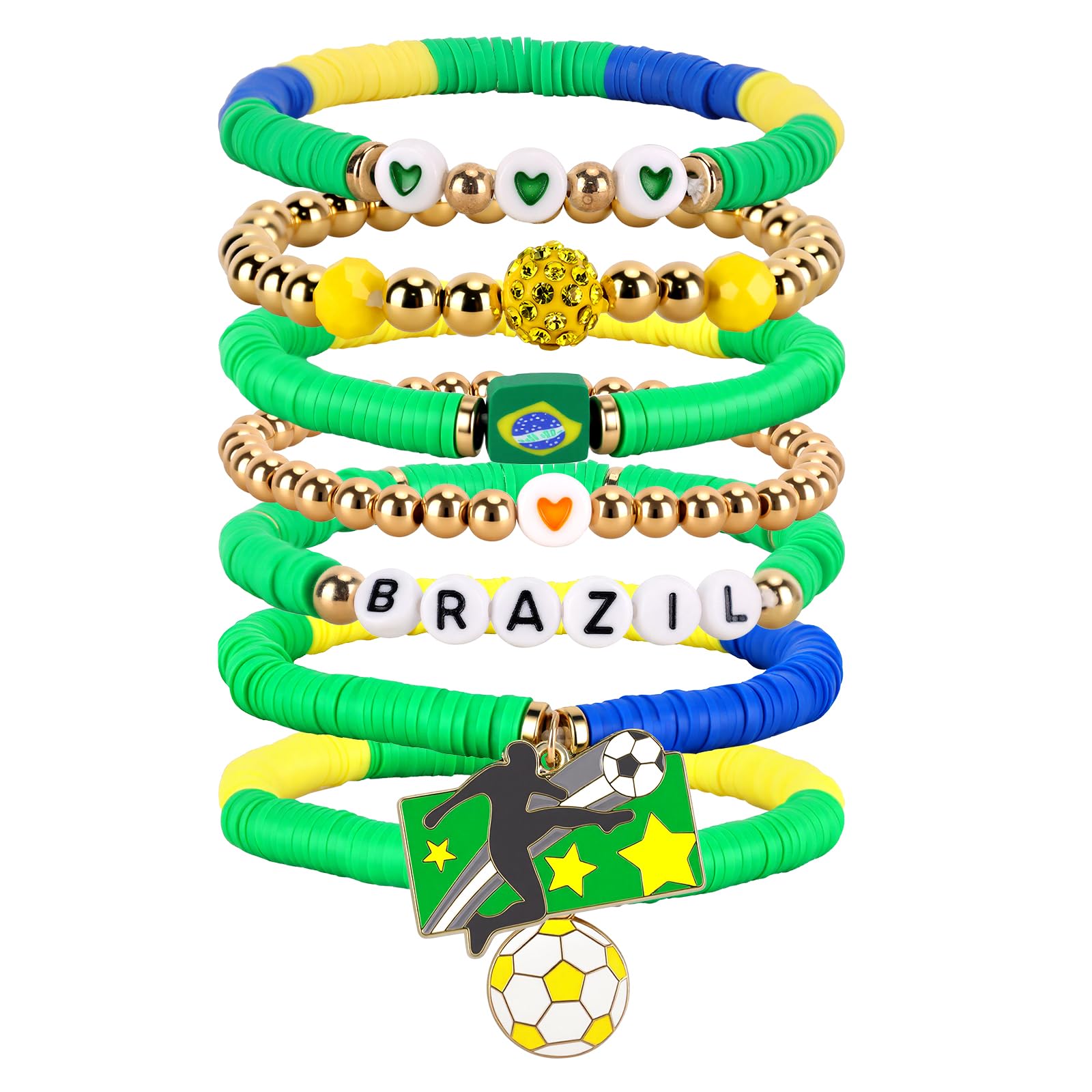 Amaiir Brazil Soccer Bracelet