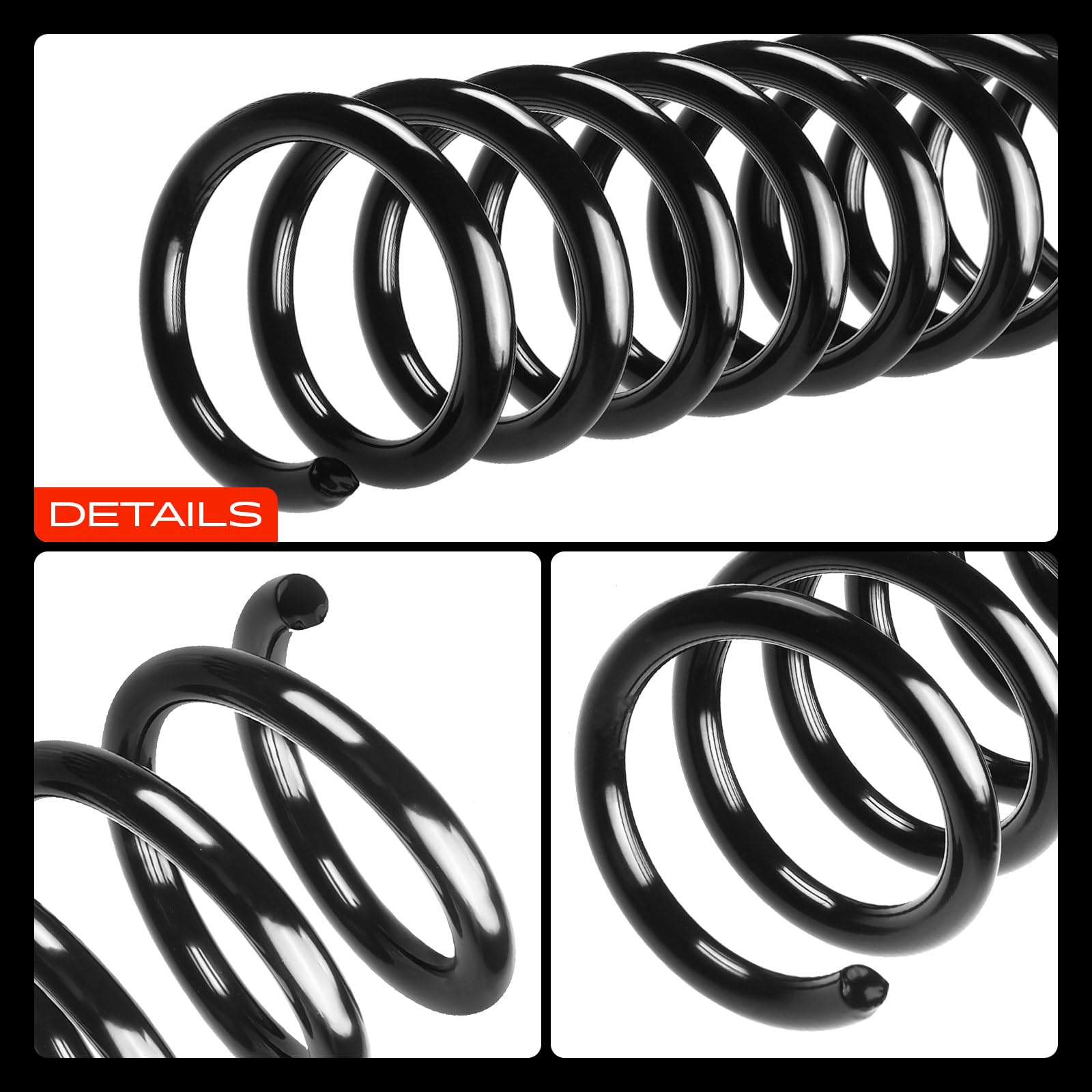 Frankberg 2 ressorts de suspension pour essieu arrière 1502449 | Compatible avec: K.u.g.a I