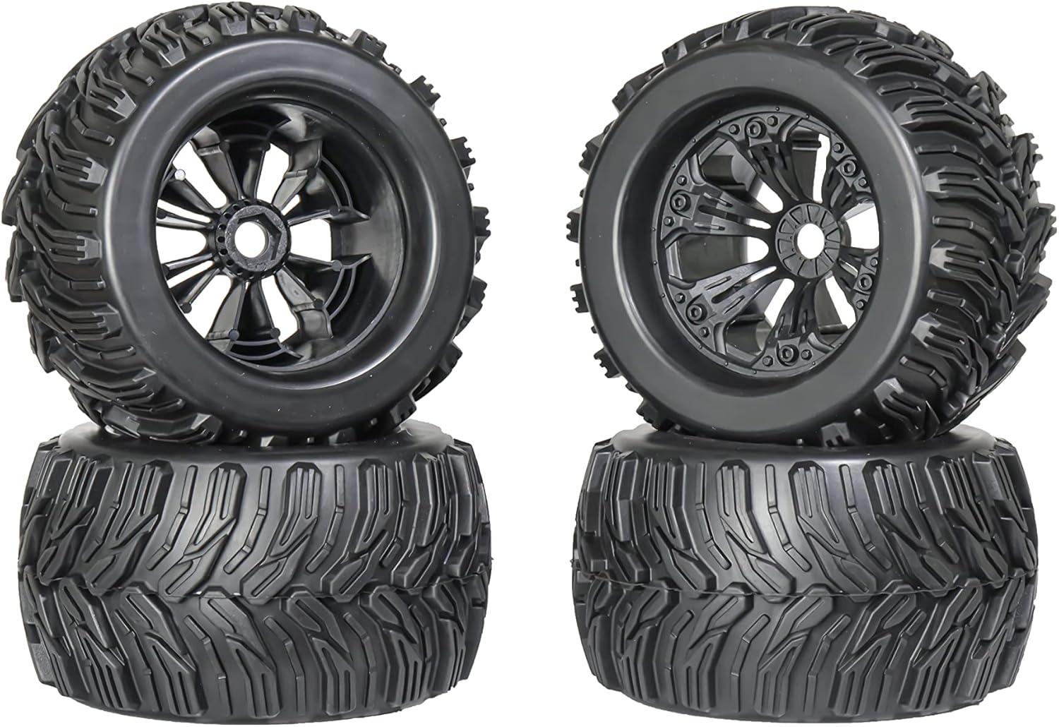 RC Station 3.8 RC Tires 17mm Hex RC Wheels and Tires 1/8
