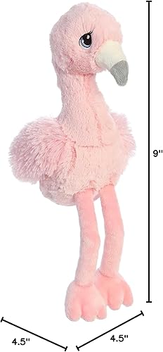 Miniatura 7 de Aurora® Inspirational Precious Moments™ Flora Flamingo - Recuerdos apreciados - Comodidad duradera, color rosa, 8.5 pulgadas