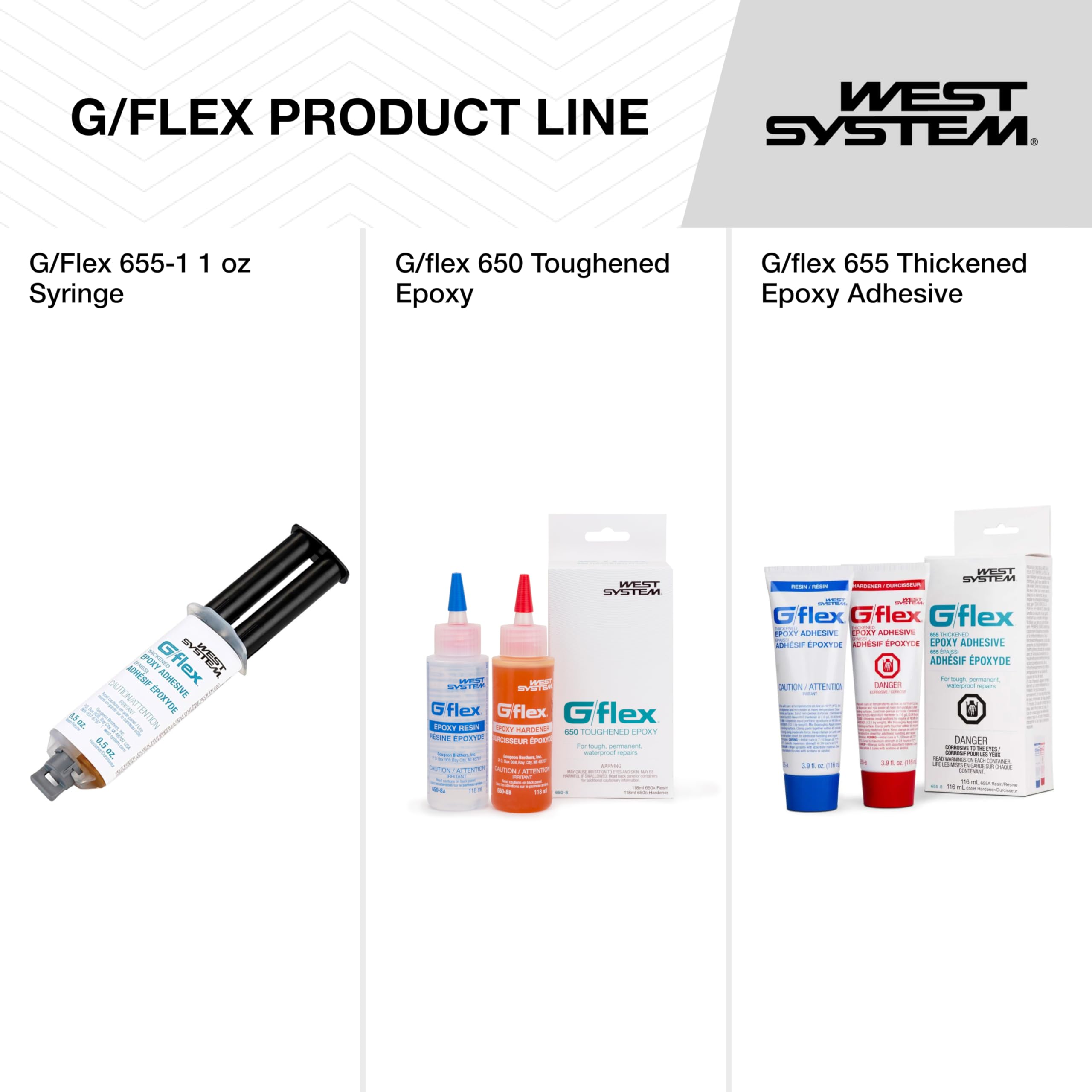 WEST SYSTEM G/Flex Epoxy (56,7-113,4 g)