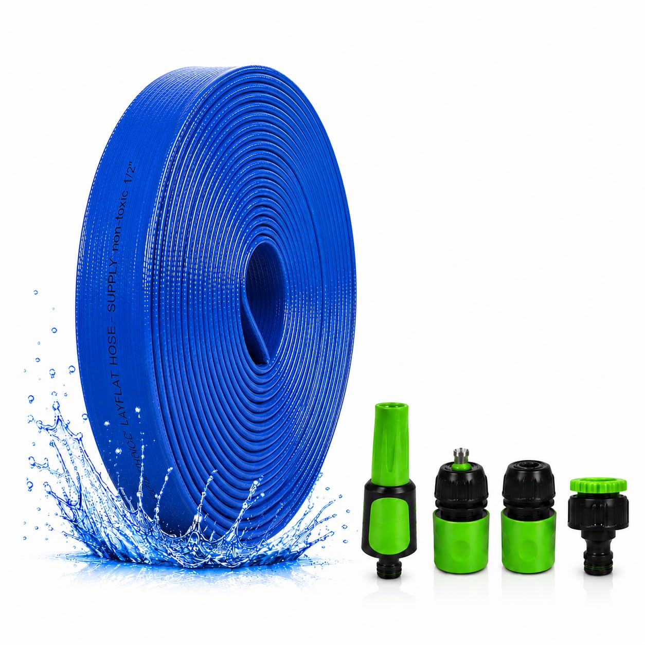 10M Food Grade Water Hose and Fittings Kit for Motorhome and Caravans