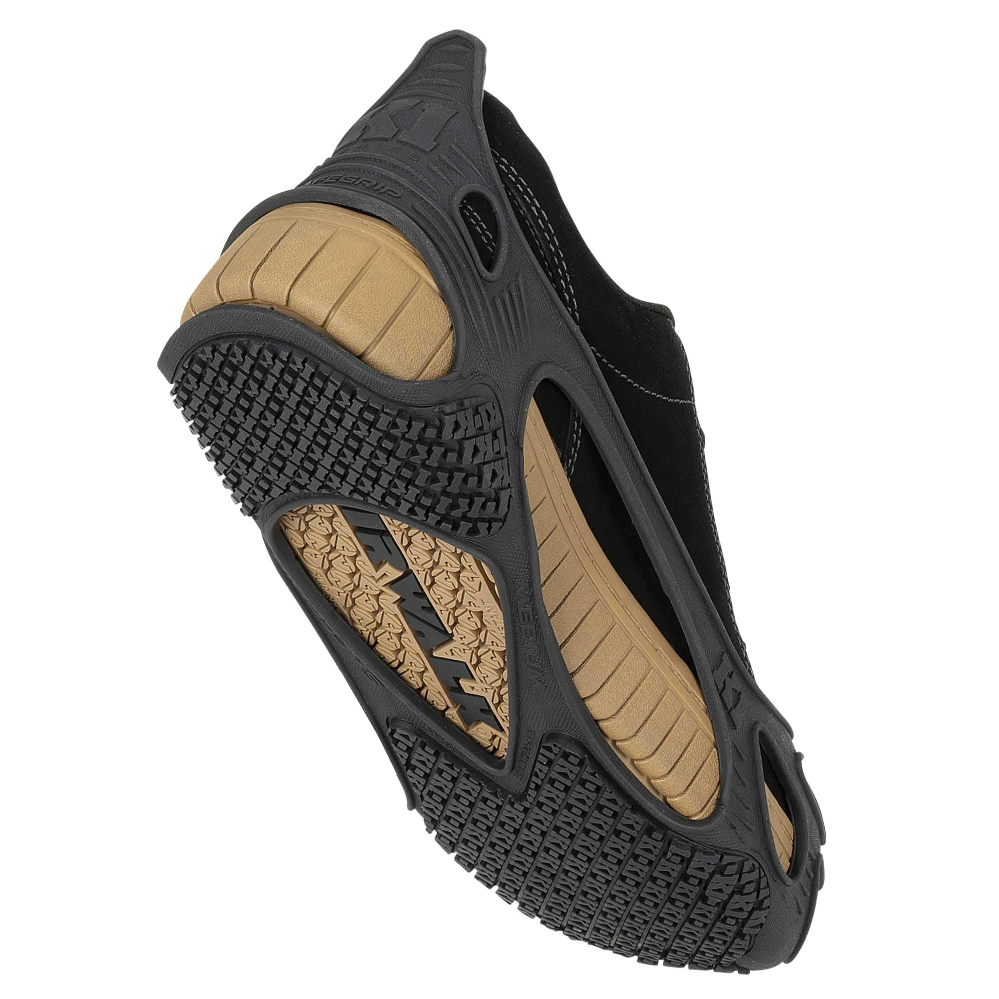 K1 Series SG1 Grip antidérapant sur l'huile et la graisse pour chaussures de travail/sécurité – Aides à la traction pour hommes et femmes dans les services alimentaires, entrepôts
