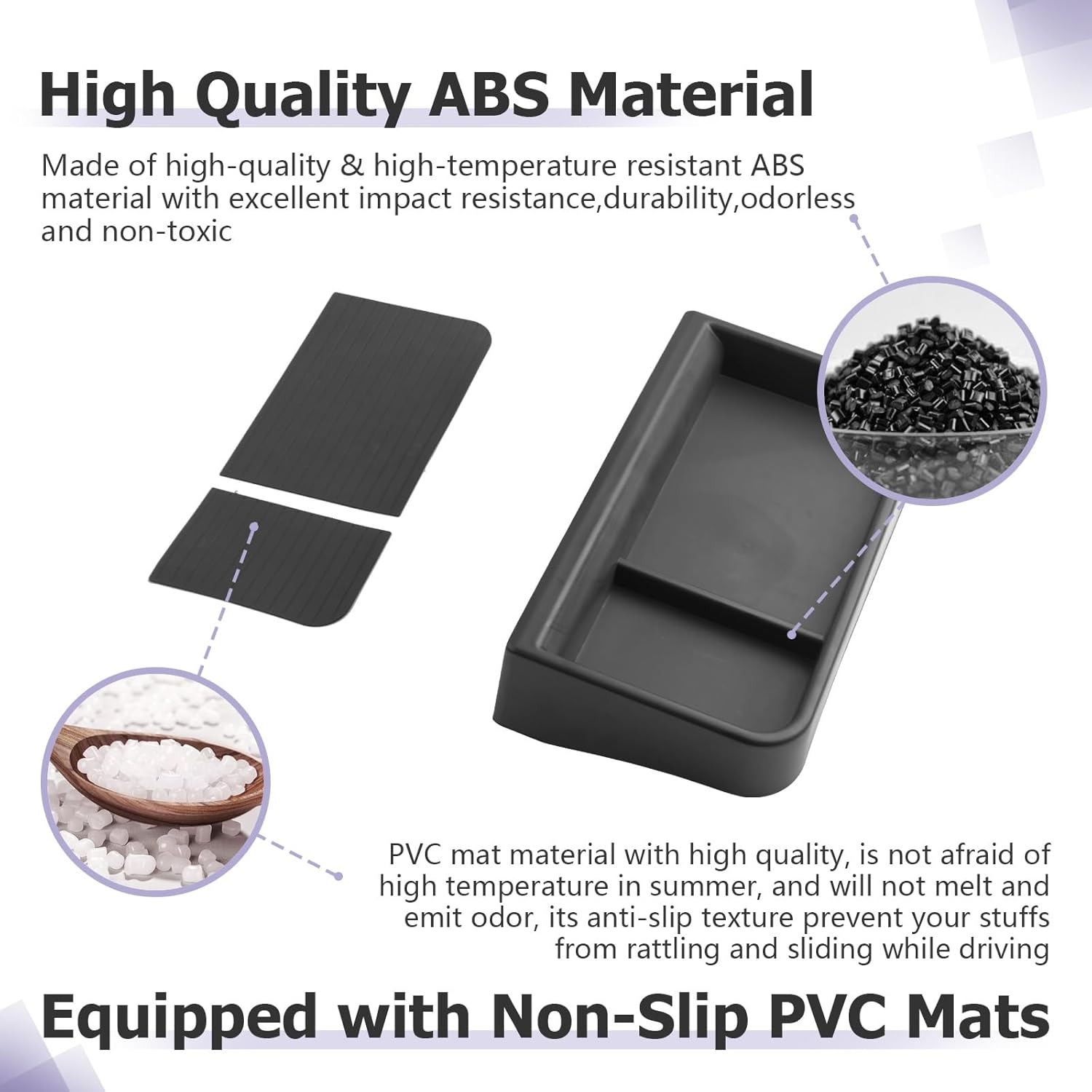 LUWU for 2025 Explorer Dashboard Storage Tray 2025 Ford Explorer Active/ST-Line/Platinum/ST 13.2-inch Behind Screen Organizer Center Console Display Box Dash Tray Explorer 2025 (Only for 13.2" Screen)