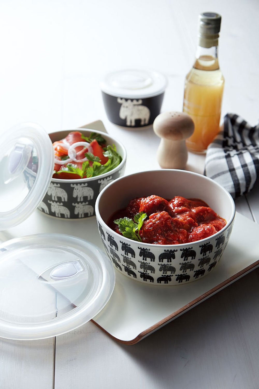 Amazon｜maebata moz モズ レンジパック3点セット 50051｜保存容器 