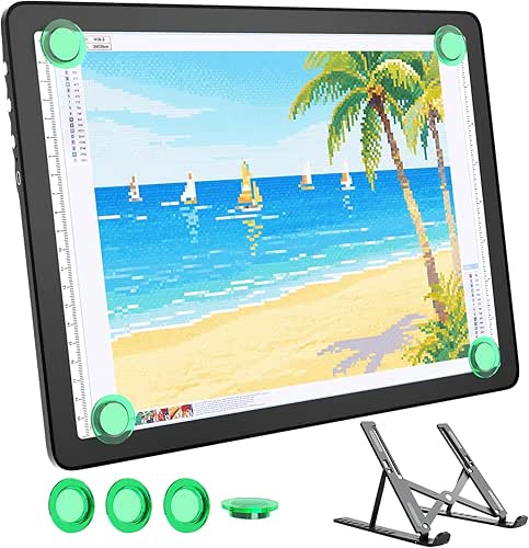 Rechargeable A4 Light Box for Tracing,Bawaslom LED Light Pad with