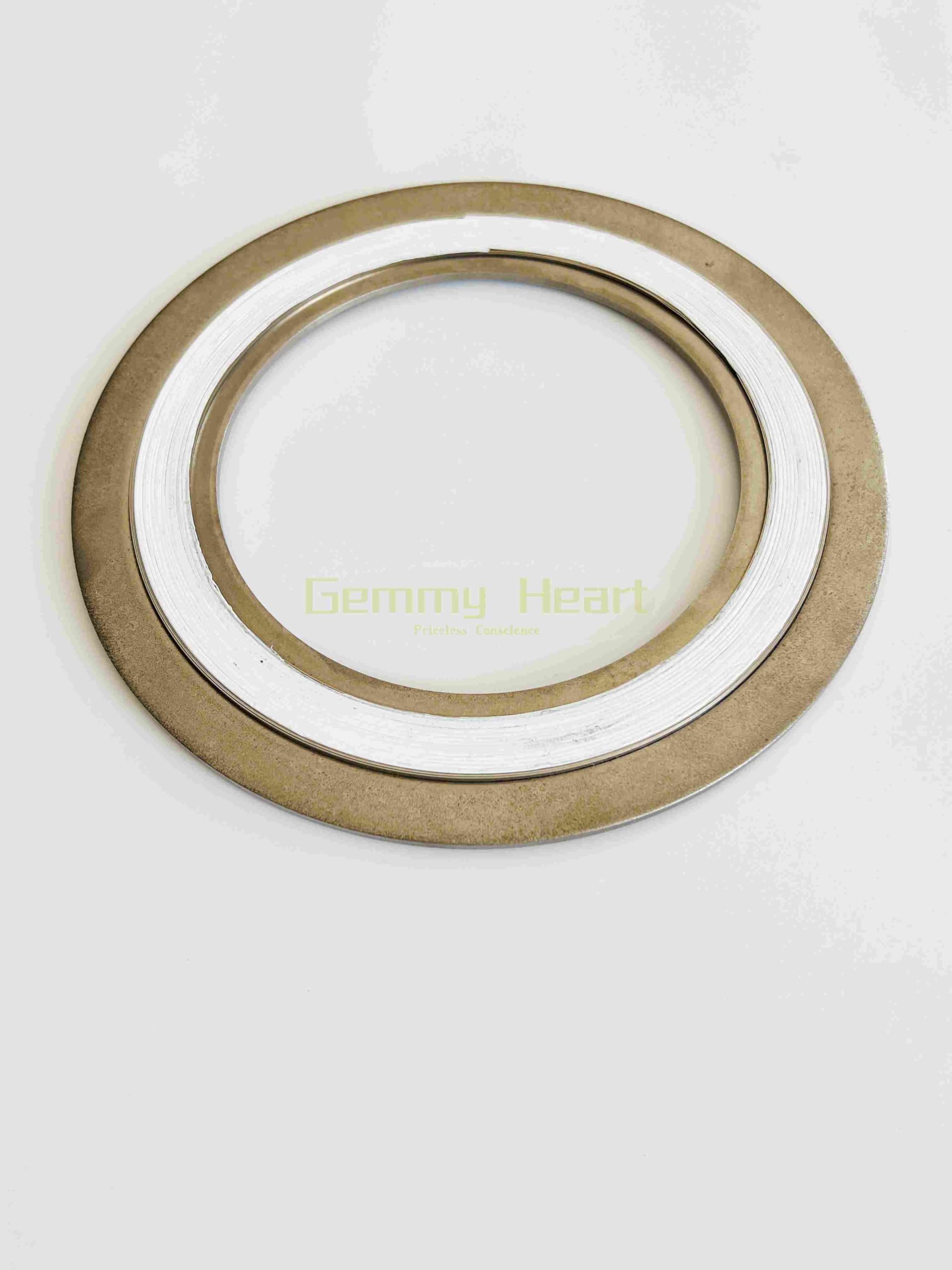Joint spiralé 304SS for brides de tuyauterie - DN15-DN250, 150-1500LB, solution d'étanchéité haute pression(5Pcs 2'' DN50-150lb)