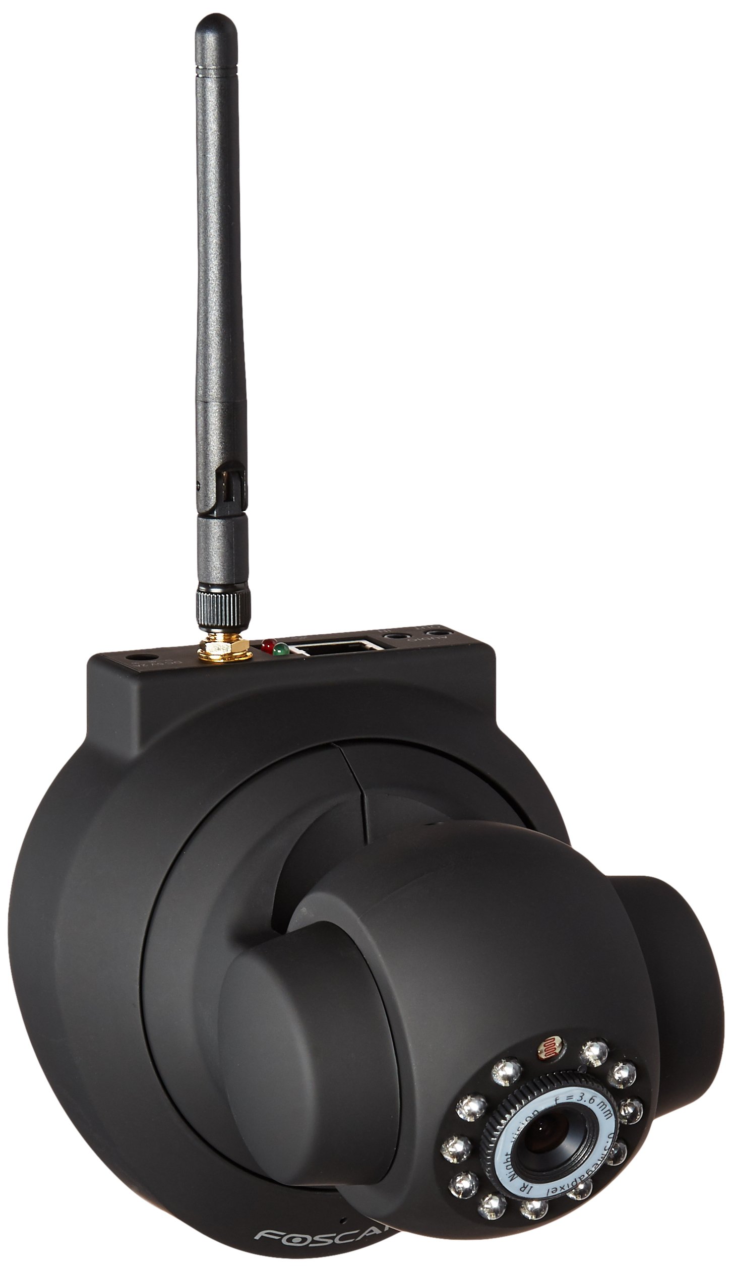 Wireless/Wired IP Pan/Tilt/Night Vision Internet Surveillance Camera Built-in Microphone,two-way audio