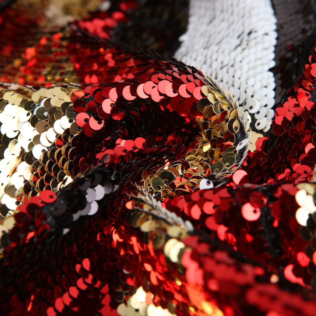 Giacca/Blazer da Uomo alla Moda, Due Colori Brillanti, con Paillettes reversibili