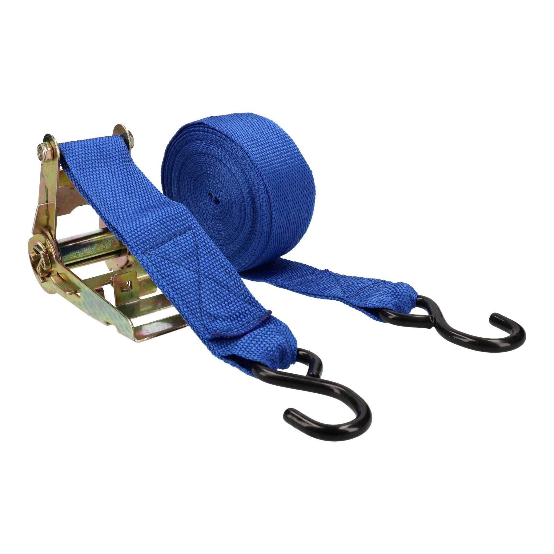Trailer Car Recovery Trailer Ratchet Lashing Tie Down Strap 750kgs 30ft x 50mm