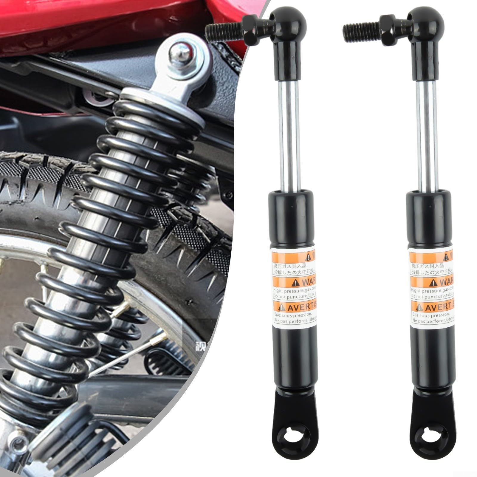 Lot de 2 vérins de Levage de Moto en Aluminium de Rechange pour T-Max 530/T-MAX 500