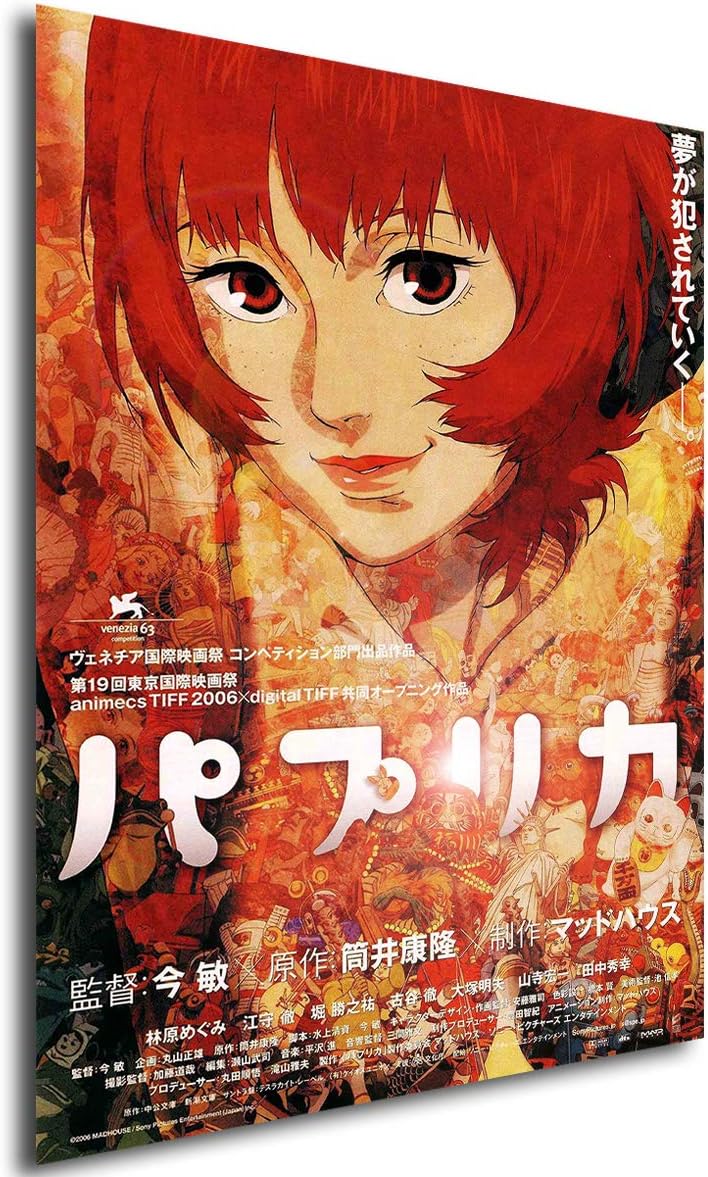 Instabuy Anime Poster Paprika Poster Dreaming A Dream Size 42x30 Cm Amazon Co Uk Home Kitchen